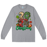 Heather Grey 2024 family christmas Long Sleeve Tee - MaliasSmallBusiness
