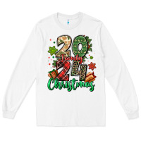 White 2024 family christmas Long Sleeve Tee - MaliasSmallBusiness