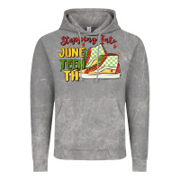 Cloud Rock stepping into juneteenth Vintage Hoodie - MaliasSmallBusiness