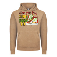 Vintage Coffee stepping into juneteenth Vintage Hoodie - MaliasSmallBusiness