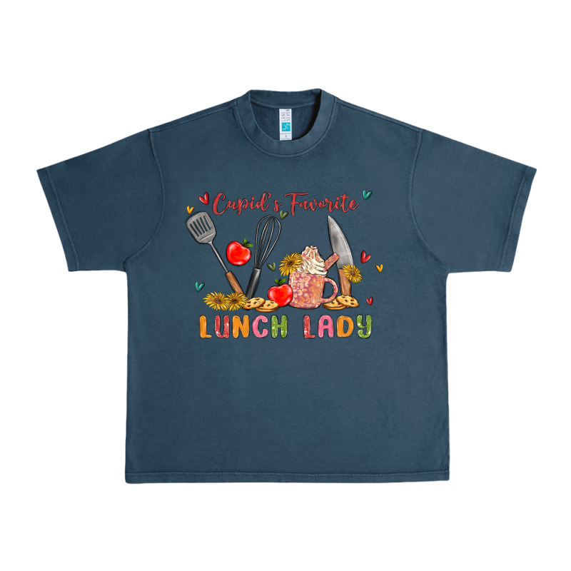Cupids Favorite Lunch Lady Urban Heavy Tee by MaliasSmallBusiness | Teevron