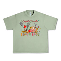 Oil Green cupids favorite lunch lady Urban Heavy Tee - MaliasSmallBusiness