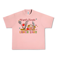 Salmon cupids favorite lunch lady Urban Heavy Tee - MaliasSmallBusiness