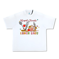 White cupids favorite lunch lady Urban Heavy Tee - MaliasSmallBusiness