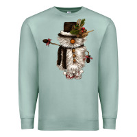 Seafoam snowman gnome Premium Sweatshirt - CowGirlArtShop