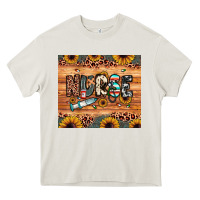 Cream nurse Heavy Core Tee - JahusDesignShop