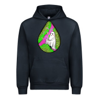 Navy halloween ghost teardrop Urban Hoodie - BundleAndBundleShop