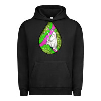 Pigment Black halloween ghost teardrop Urban Hoodie - BundleAndBundleShop