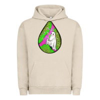 Pigment French Oak halloween ghost teardrop Urban Hoodie - BundleAndBundleShop