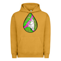 Pigment Peanut Butter halloween ghost teardrop Urban Hoodie - BundleAndBundleShop