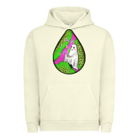 Pigment Pistachio halloween ghost teardrop Urban Hoodie - BundleAndBundleShop