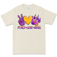 Bone peace love dogs Premium Tee - AdoDesignShop