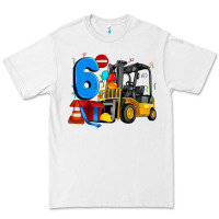 White forklift birthday six Premium Tee - Artiststas
