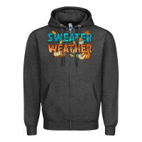 Charcoal Heather weather Zipper Hoodie - texasbilliewilder