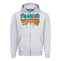 Heather Grey weather Zipper Hoodie - texasbilliewilder