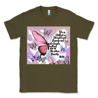 Army Green bible verse Classic Tee - MaliasSmallBusiness