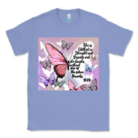 Colony Blue bible verse Classic Tee - MaliasSmallBusiness