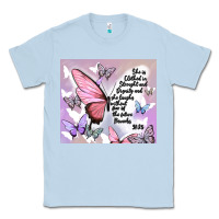 Dusty Blue bible verse Classic Tee - MaliasSmallBusiness