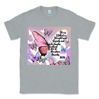 Heather Grey bible verse Classic Tee - MaliasSmallBusiness