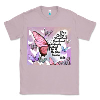 Lilac bible verse Classic Tee - MaliasSmallBusiness