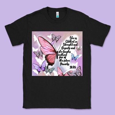 Bible Verse Classic Tee Designed By Maliassmallbusiness