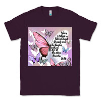 Plum bible verse Classic Tee - MaliasSmallBusiness