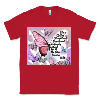 Red bible verse Classic Tee - MaliasSmallBusiness
