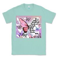 Seafoam bible verse Classic Tee - MaliasSmallBusiness