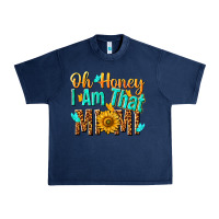 Navy oh honey i am that mimi nca Urban Heavy Tee - NancyCooperArtShop