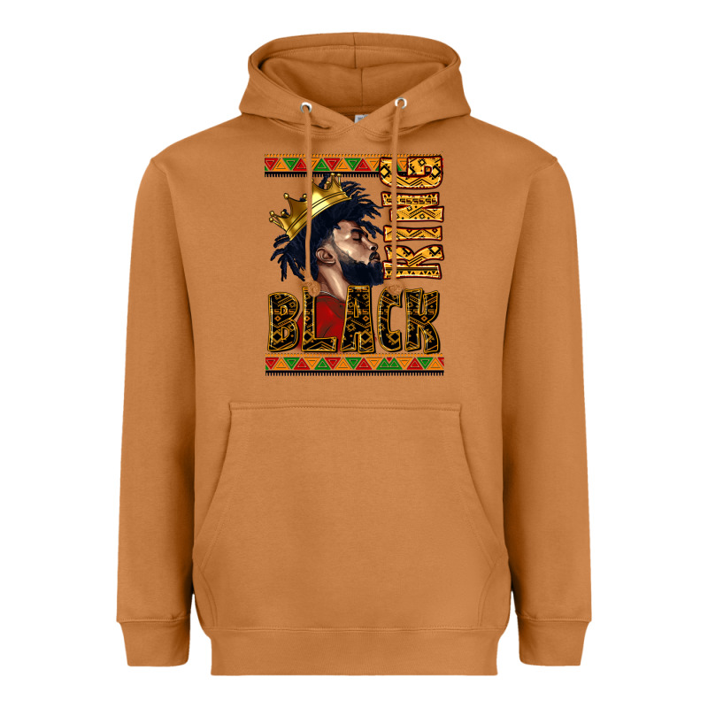 Black King Heavyweight Hoodie by CowGirlArtShop | Teevron
