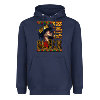 Navy black king Heavyweight Hoodie - CowGirlArtShop