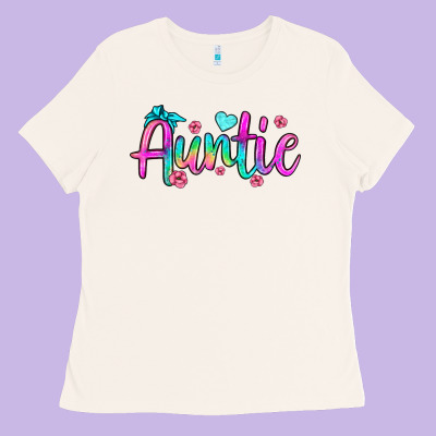 Auntie Ladies Tee Designed By Jahusdesignshop