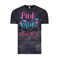 Cloud Black pink or blue big sister loves you Vintage Tee - MaliasSmallBusiness