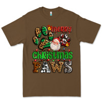 Cacao merry christmas paws with santa Premium Tee - AdoDesignShop