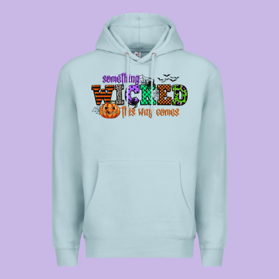 Something Wicked This Way Comes Premium Hoodie Designed By Cowgirlartshop