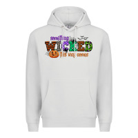 Dove Grey something wicked this way comes Premium Hoodie - CowGirlArtShop