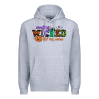 Heather Grey something wicked this way comes Premium Hoodie - CowGirlArtShop