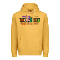 Mustard something wicked this way comes Premium Hoodie - CowGirlArtShop