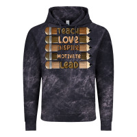 Cloud Black teach love inspire Vintage Hoodie - MaliasSmallBusiness