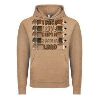 Vintage Coffee teach love inspire Vintage Hoodie - MaliasSmallBusiness