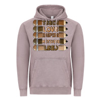 Vintage Zinc teach love inspire Vintage Hoodie - MaliasSmallBusiness