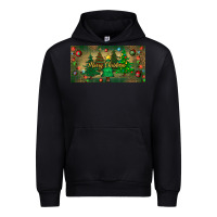 Black merry christmas license plate Urban Hoodie - BundleAndBundleShop