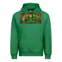 Emerald merry christmas license plate Urban Hoodie - BundleAndBundleShop