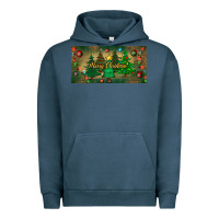 Pigment Midnight Navy merry christmas license plate Urban Hoodie - BundleAndBundleShop