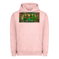 Pigment Salmon merry christmas license plate Urban Hoodie - BundleAndBundleShop