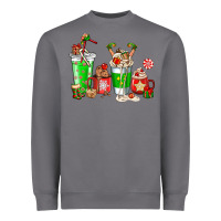 Elf Coffee Cups Heavyweight Sweatshirt | Teevron