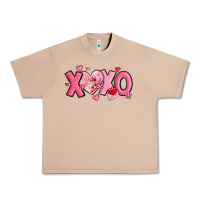 Burro xoxo disco heart valentine's day Urban Heavy Tee - MaliasSmallBusiness