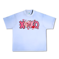 Grape Ice xoxo disco heart valentine's day Urban Heavy Tee - MaliasSmallBusiness