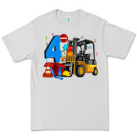 Dove Grey forklift birthday four Premium Tee - Artiststas