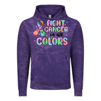 Cloud Purple fight cancer in all colors Vintage Hoodie - MaliasSmallBusiness